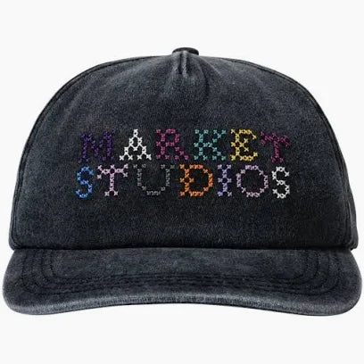 Market Needle Point 5-Panel Hat