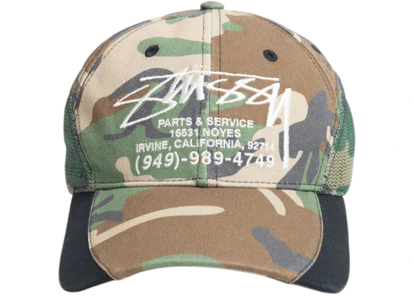 Stussy Mesh Cap Realtree Camo