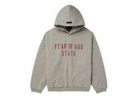 Fear of God Essentials Hoodie Dark Heather Grey