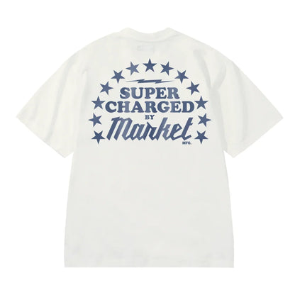 Market Super Charged  T-Shirt White